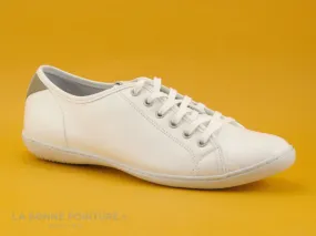 Achat chaussures TBS Femme Chaussure basse / Derby, vente TBS CERISE C7007 Blanc - Basket basse Femme cuir blanc