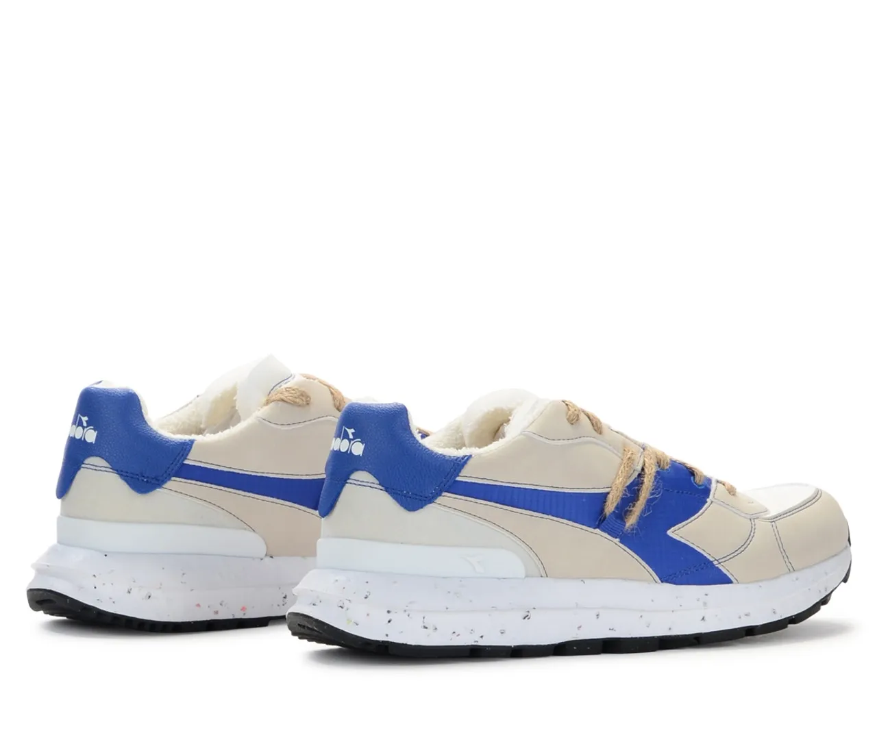 Baskets ACBC x Diadora Kamaro 42 blanc et bleu