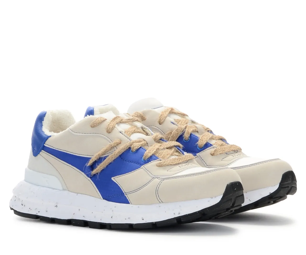 Baskets ACBC x Diadora Kamaro 42 blanc et bleu