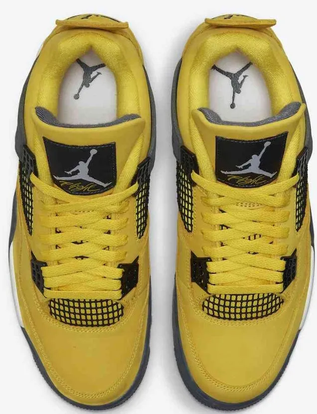 Baskets Air Jordan 4 Retro Tour Yellow (Lightning)