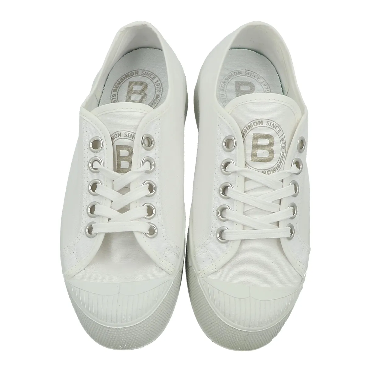 Baskets mode Bensimon tennis romy blanc