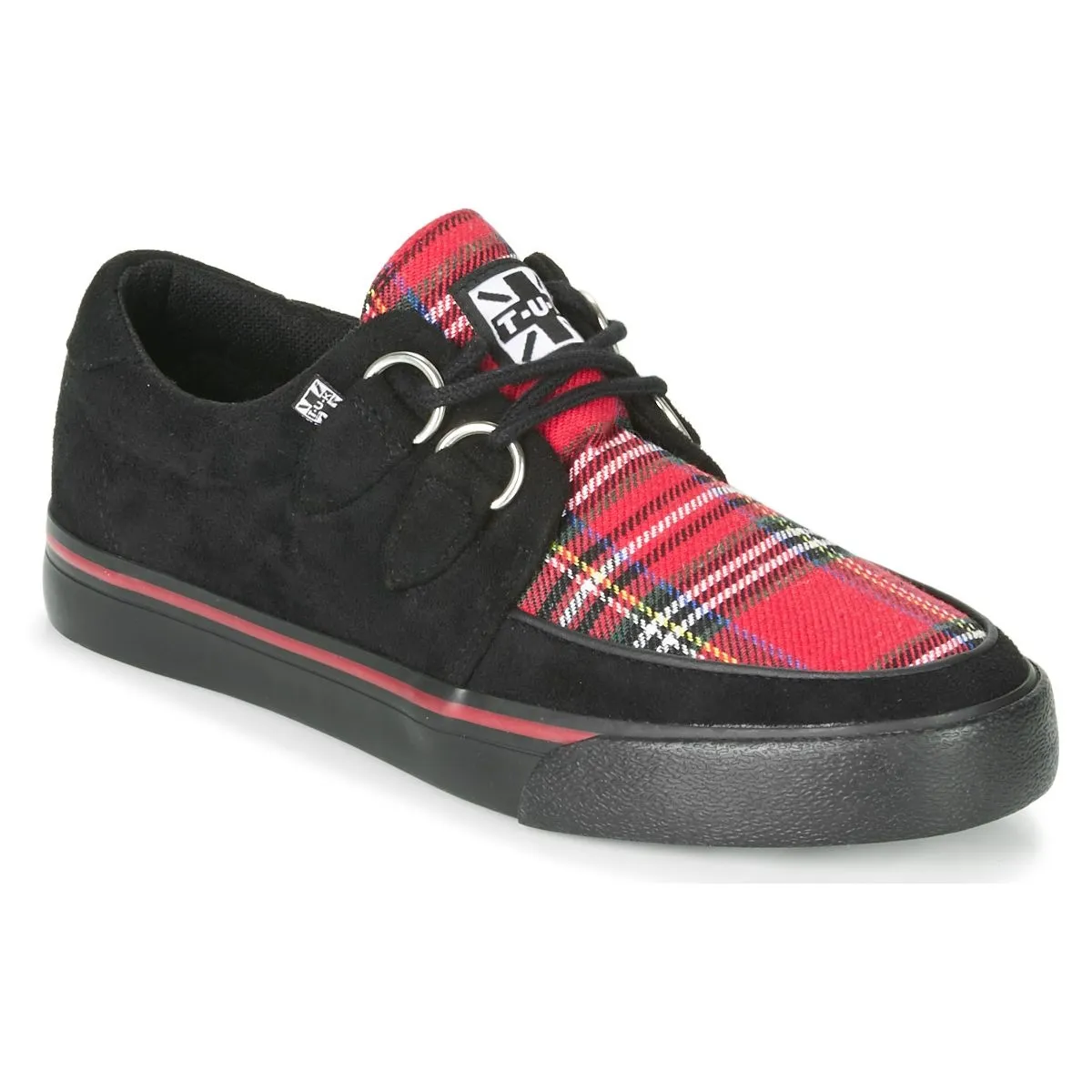 Baskets mode Tuk creeper sneaker noir