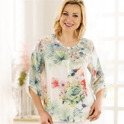 Blouse tropicale