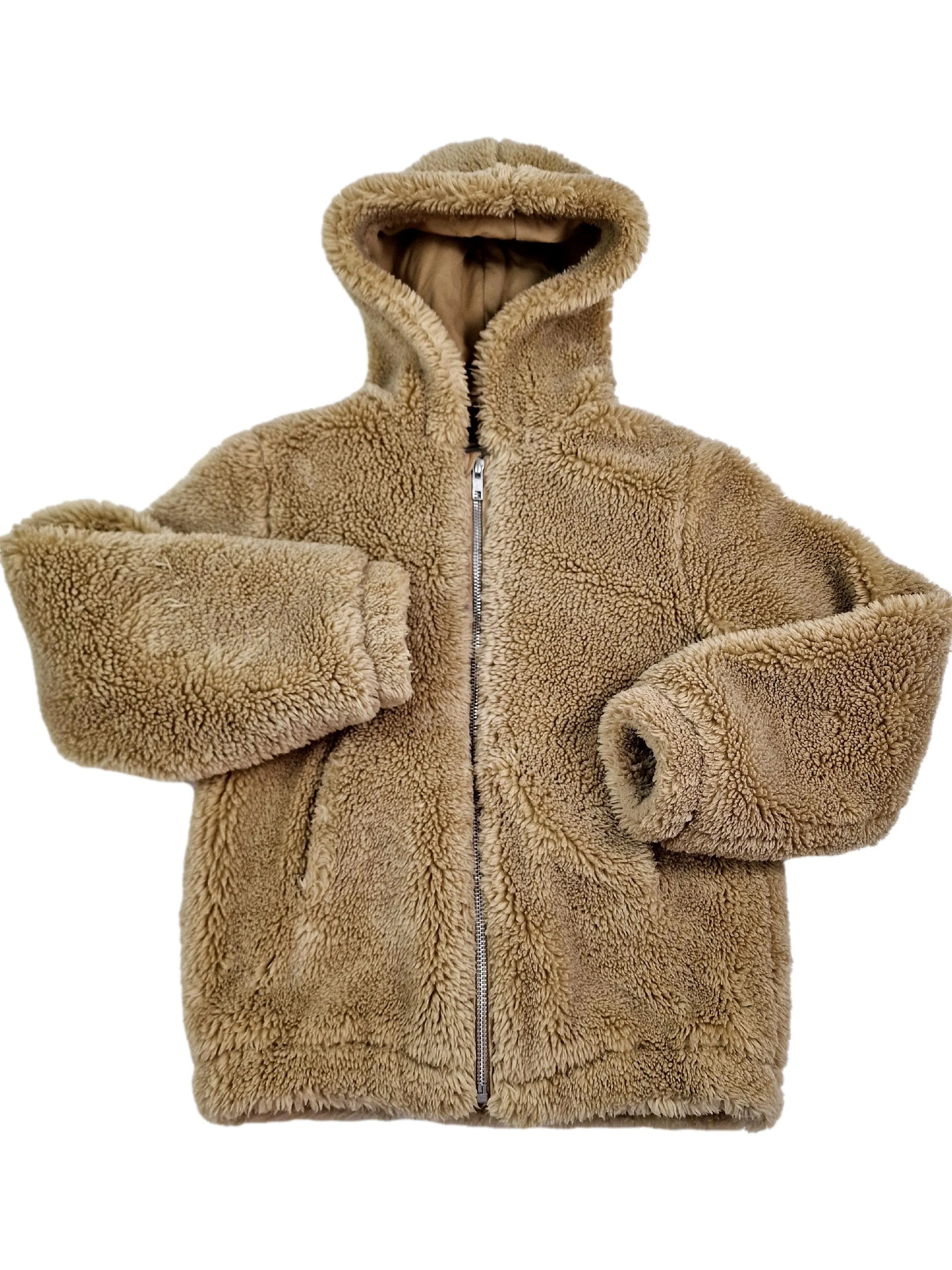 BONTON 10 ans manteau sherpa