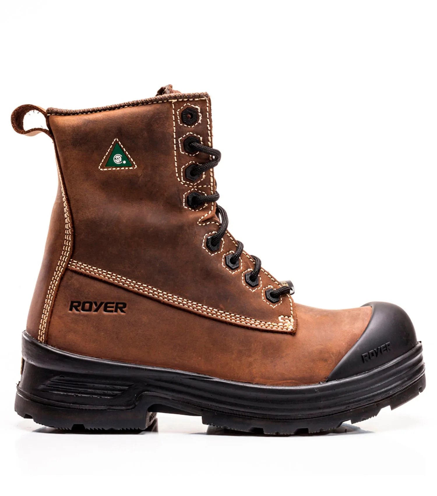 Bottes de travail 8 10-6020QD en cuir - Royer