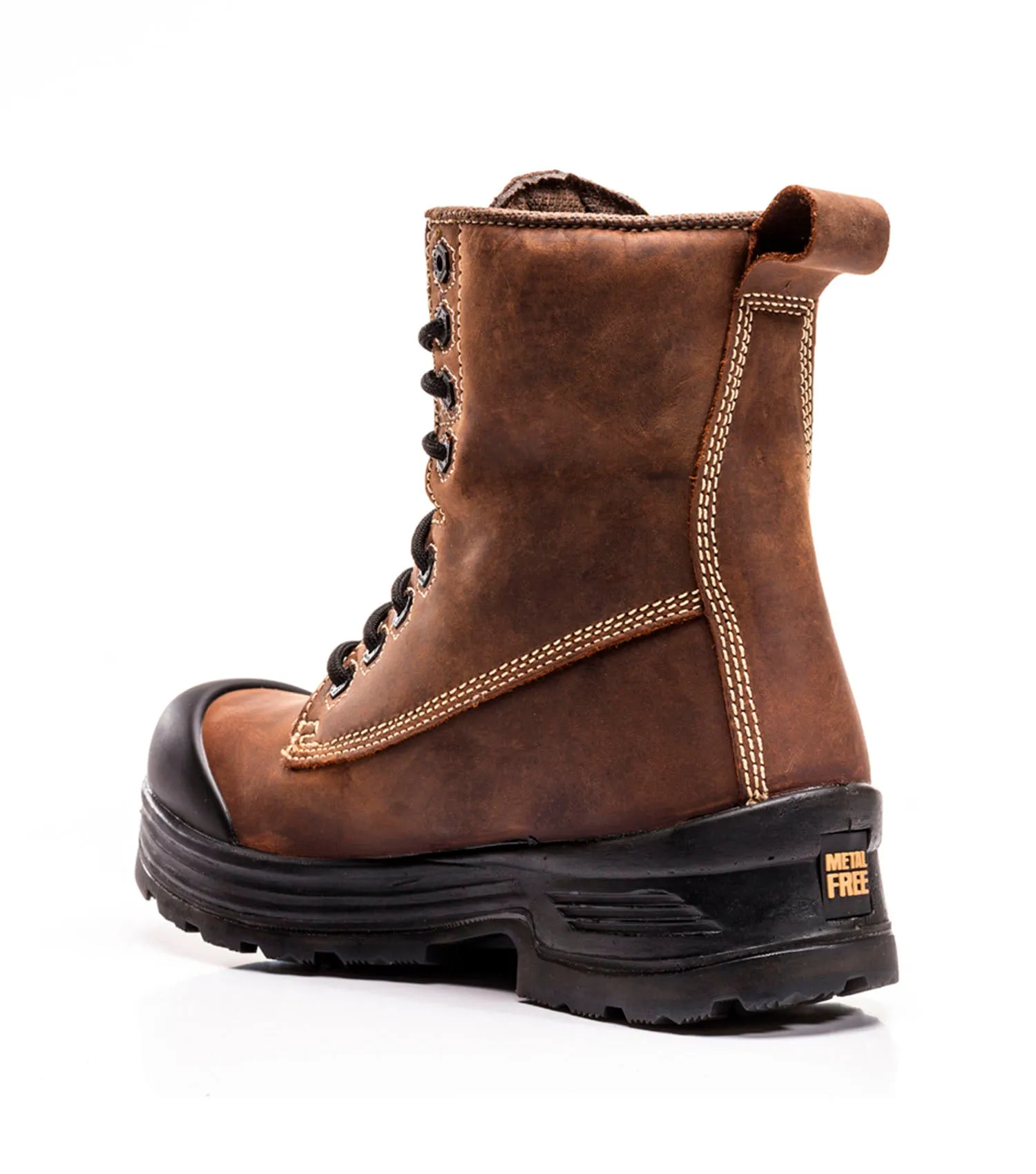 Bottes de travail 8 10-6020QD en cuir - Royer