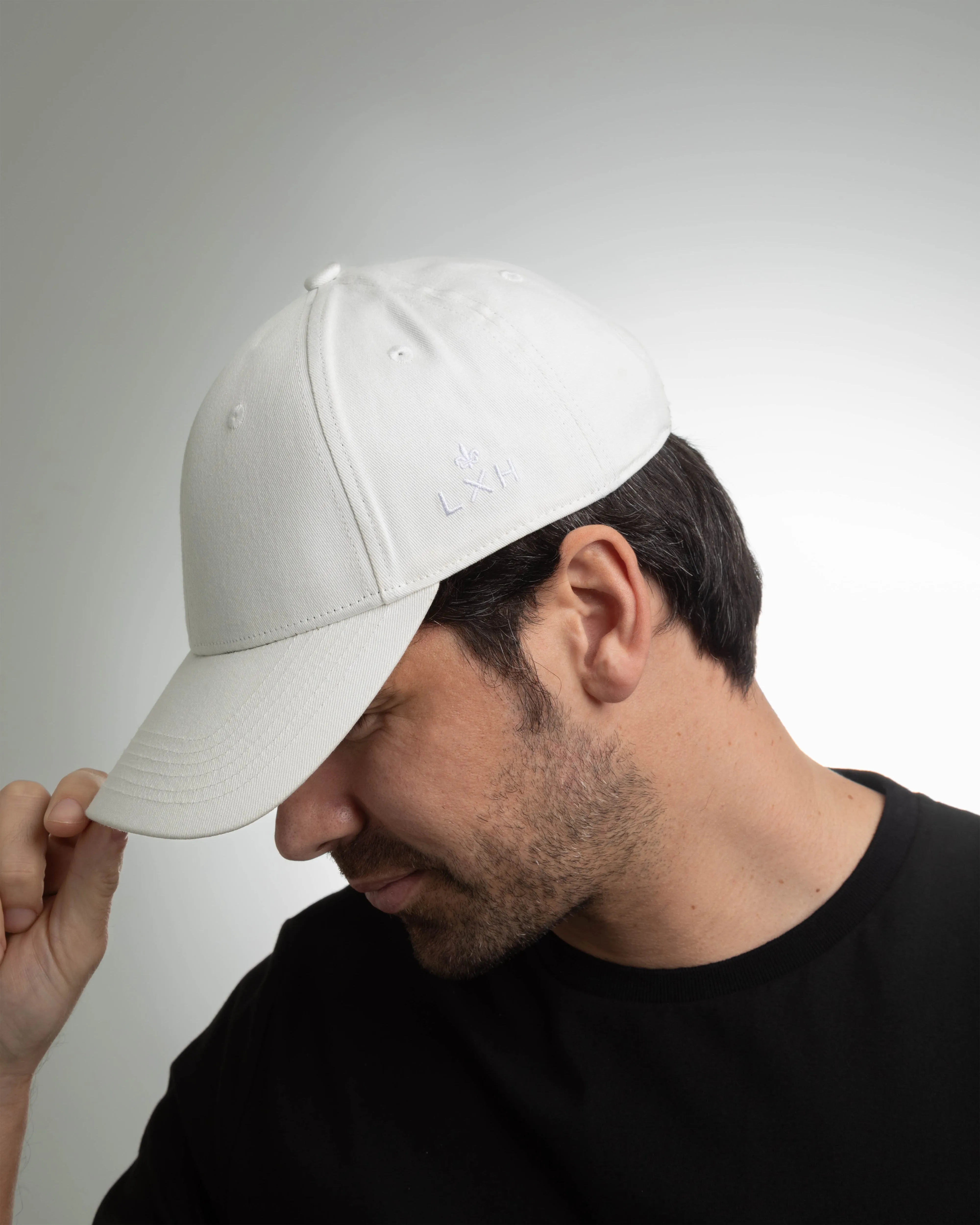 Casquette  ADN  Coton Blanc