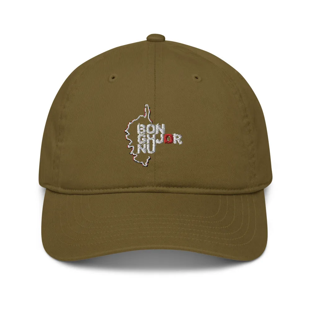 Casquette de baseball bio Bonghjornu