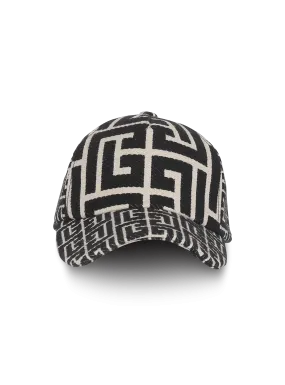 CASQUETTE EN JACQUARD MONOGRAMME - BALMAIN pour FEMME | Printemps