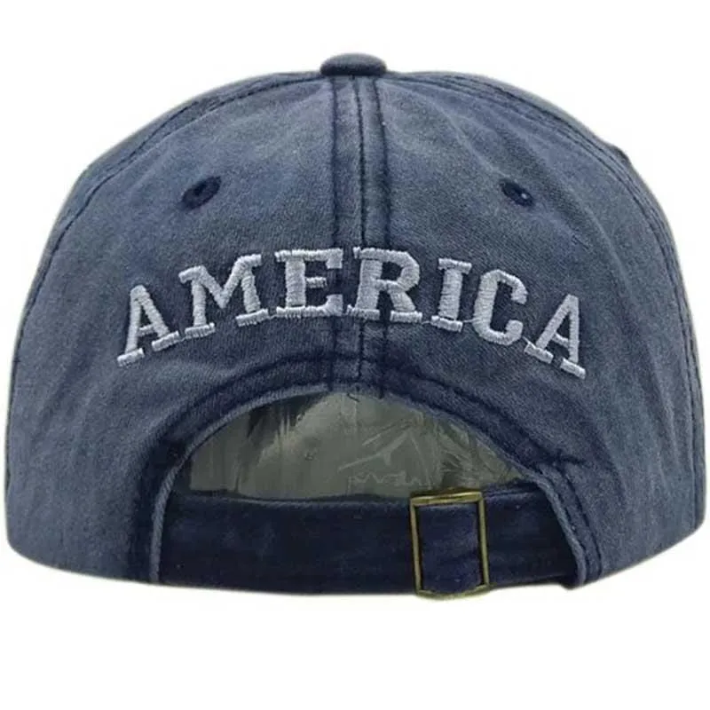 Casquette Imprimé Drapeau Américain Homme