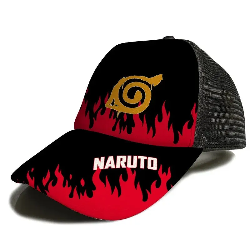 Casquette Naruto Flamme