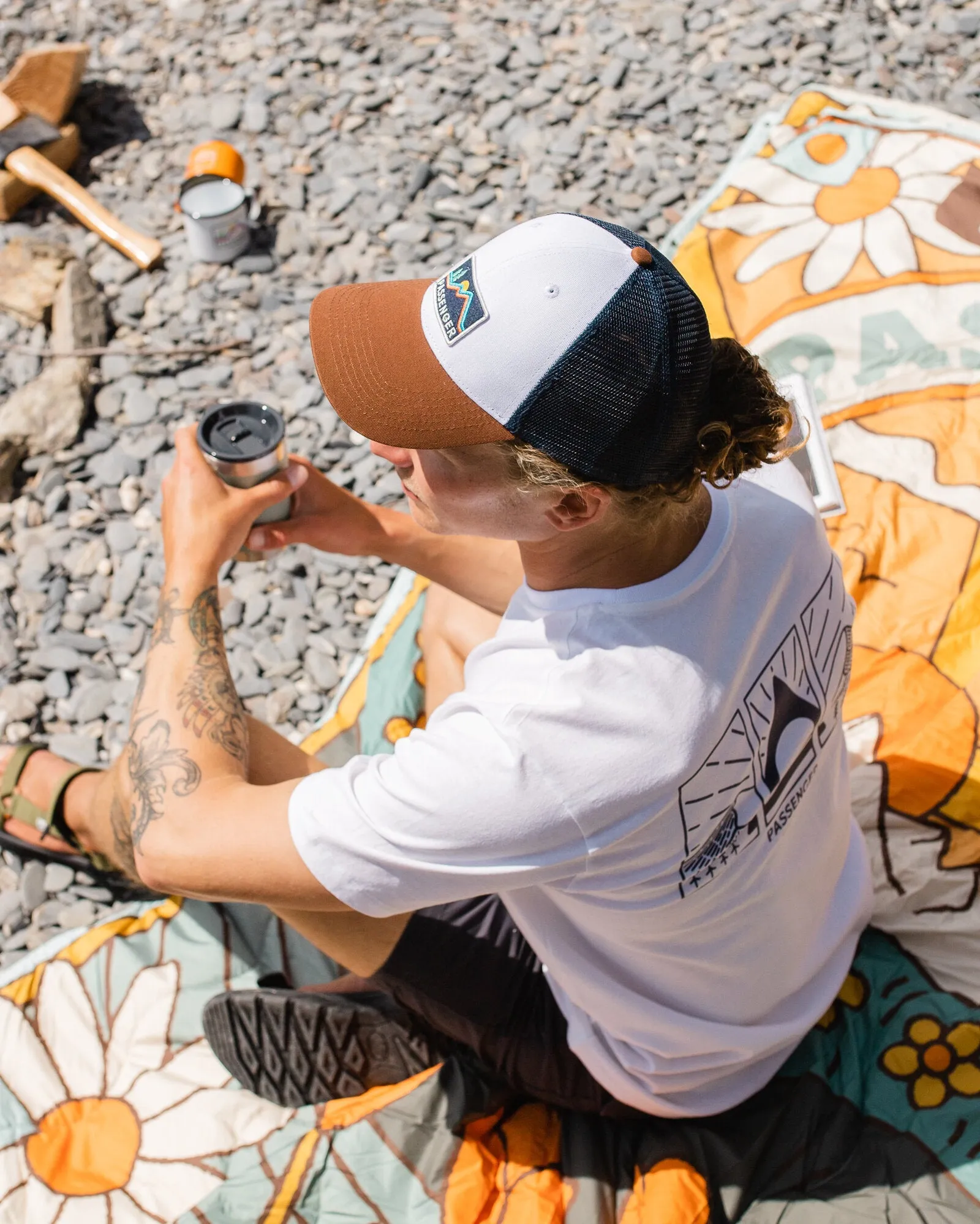 Casquette Trucker - Rich Navy/Rubber