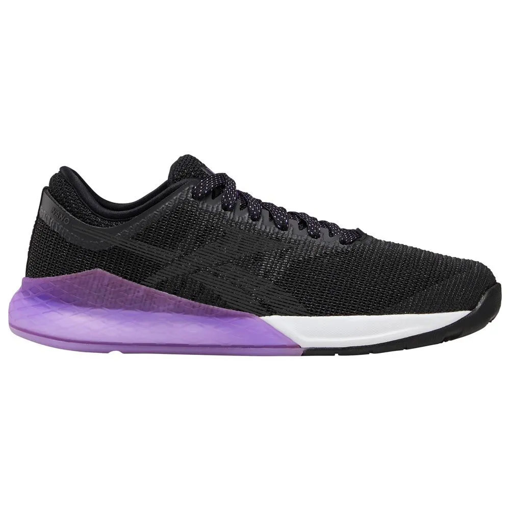 Chaussures Reebok Nano 9 Femme - Noir/Violet/Blanc