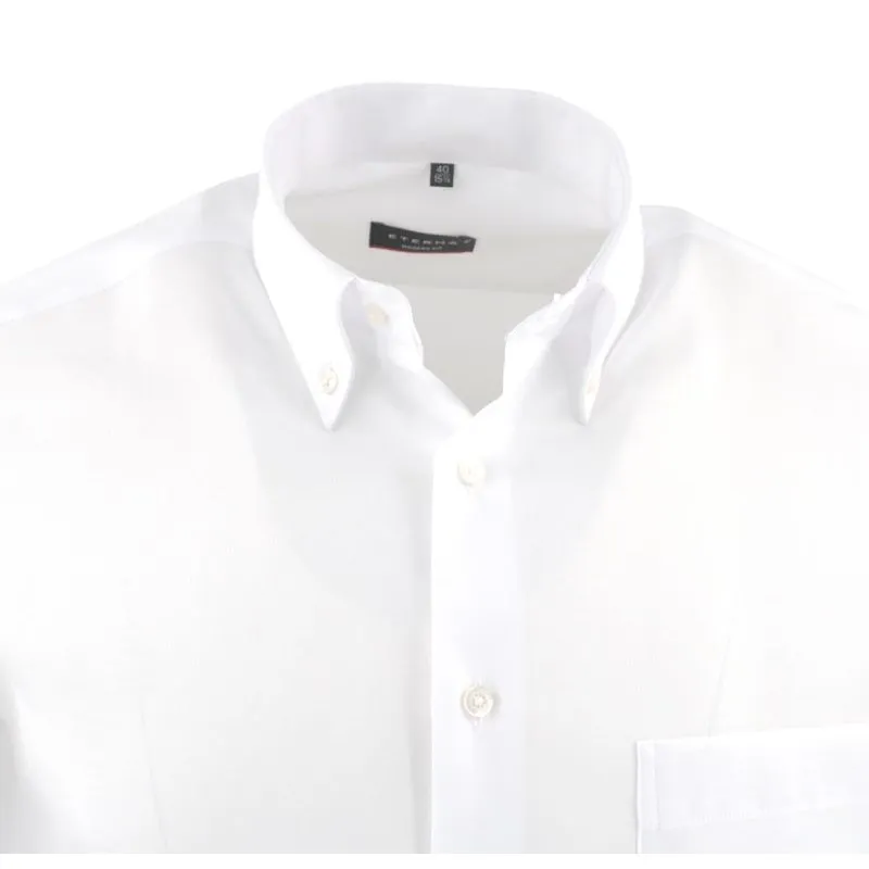 Chemise blanche col boutonné ETERNA Modern Fit 4122et