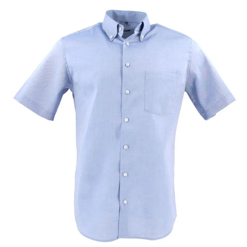 Chemise bleue col boutonné ETERNA Modern Fit 4122et