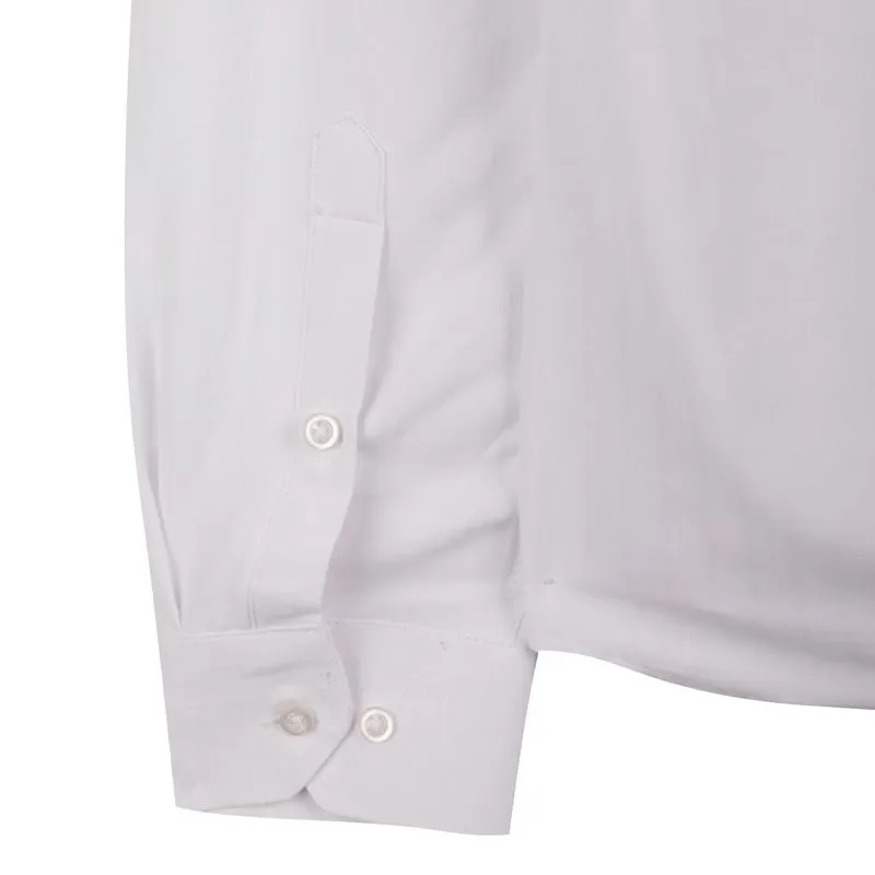 Chemise de travail slim fit blanc Homme BEST MOUNTAIN à prix dégriffé 