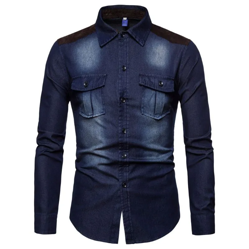 Chemise en Jean Homme Année 80