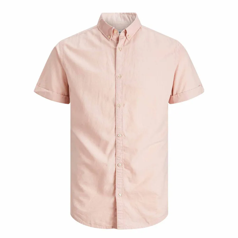 Chemise popeline summer légère slim fit Homme JACK & JONES à prix