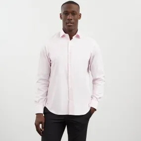 Chemise rose slim fit