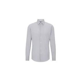 Chemise Slim Fit À Rayures Blanche Boss Homme | Toulouse