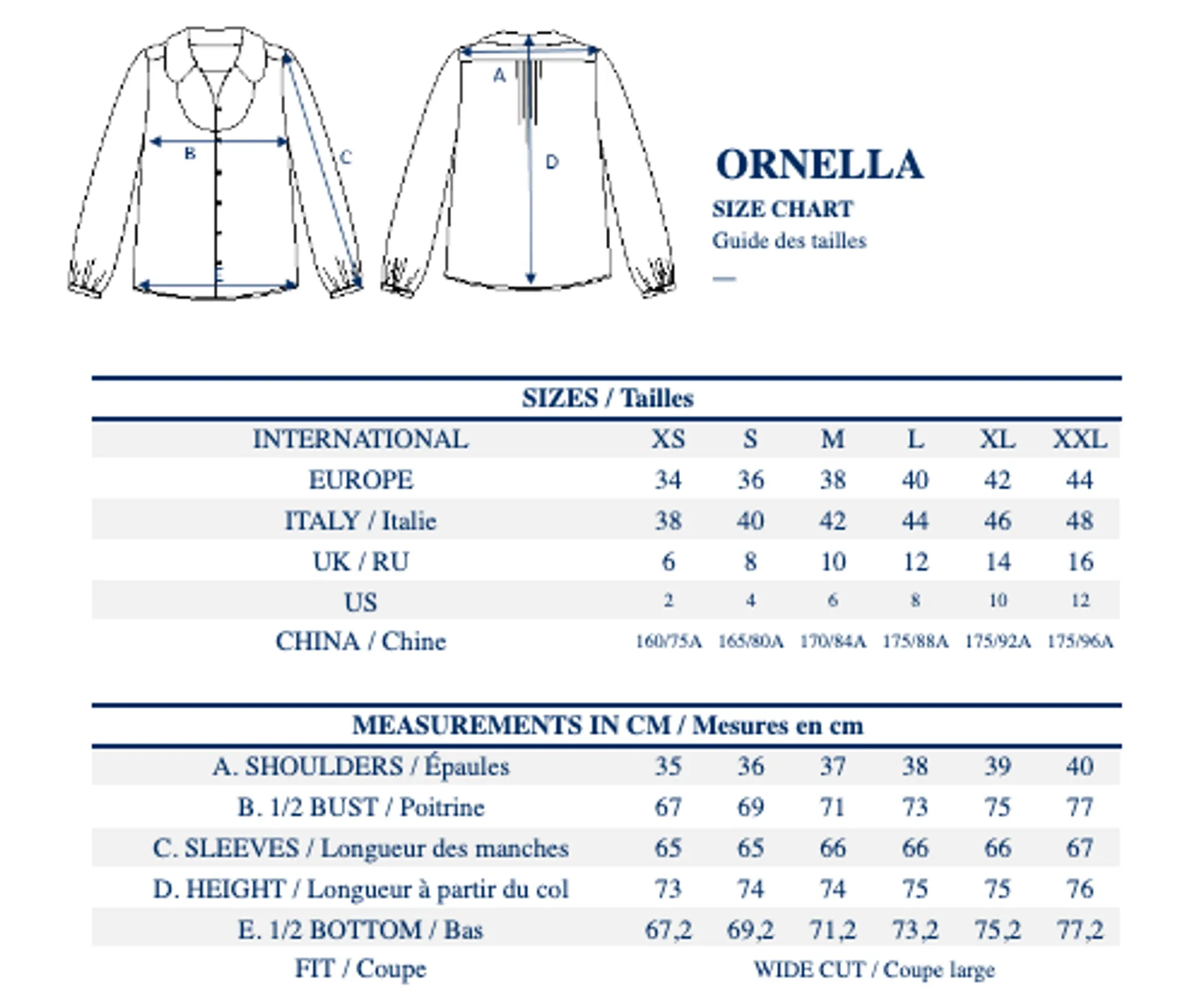 Chemisier Ornella à rayures