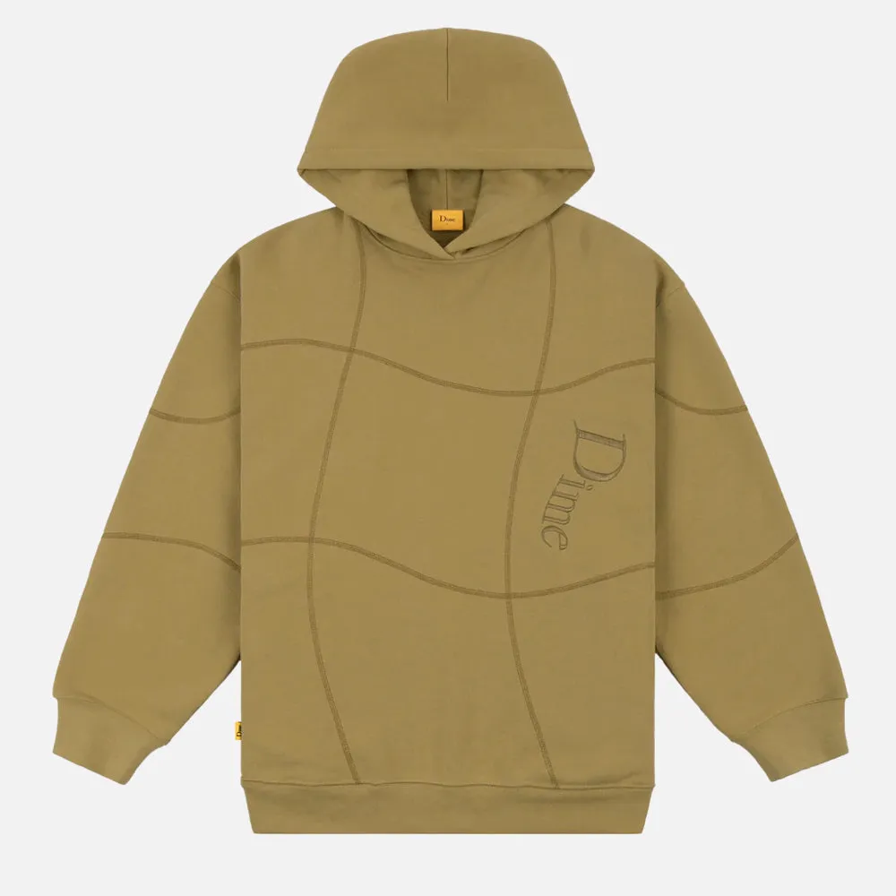 Dime hoodie Warp gold