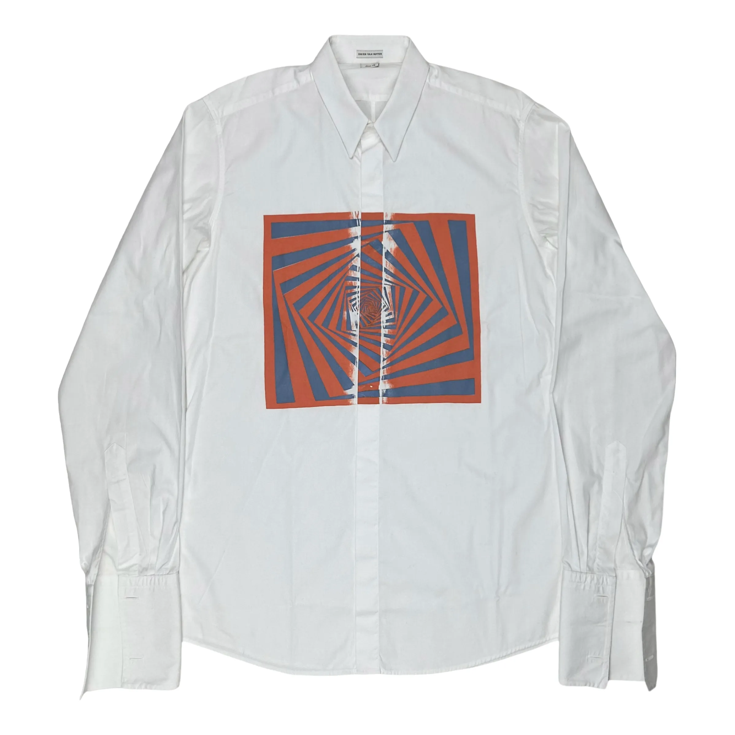 Dries Van Noten Illusion Graphic Print Shirt - SS19