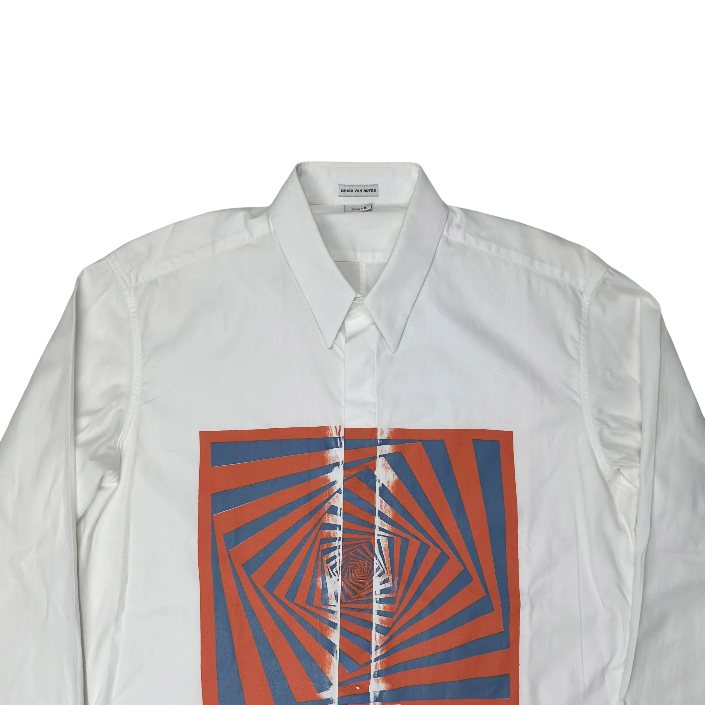 Dries Van Noten Illusion Graphic Print Shirt - SS19