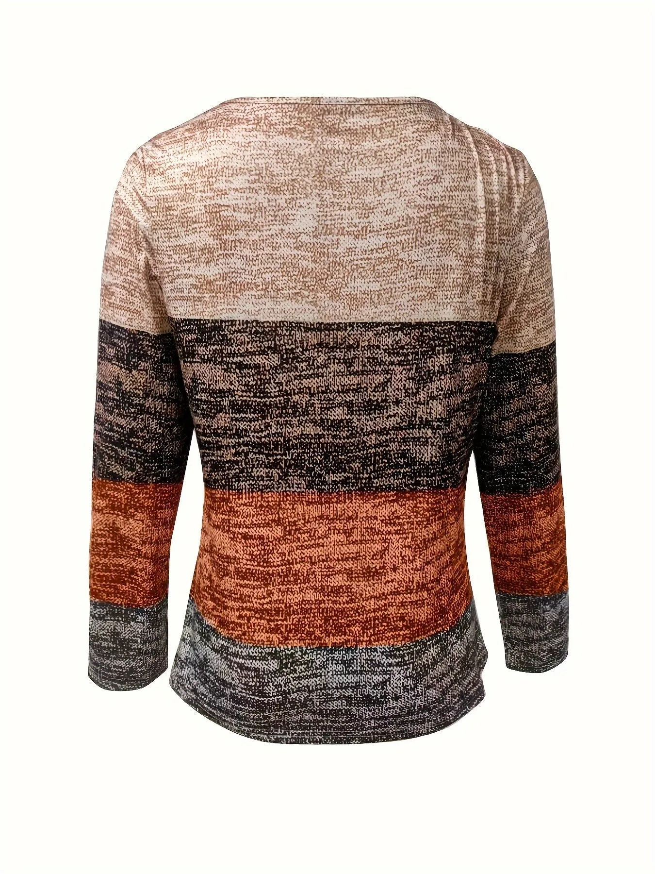 Elsa - Le pull quart zip color block