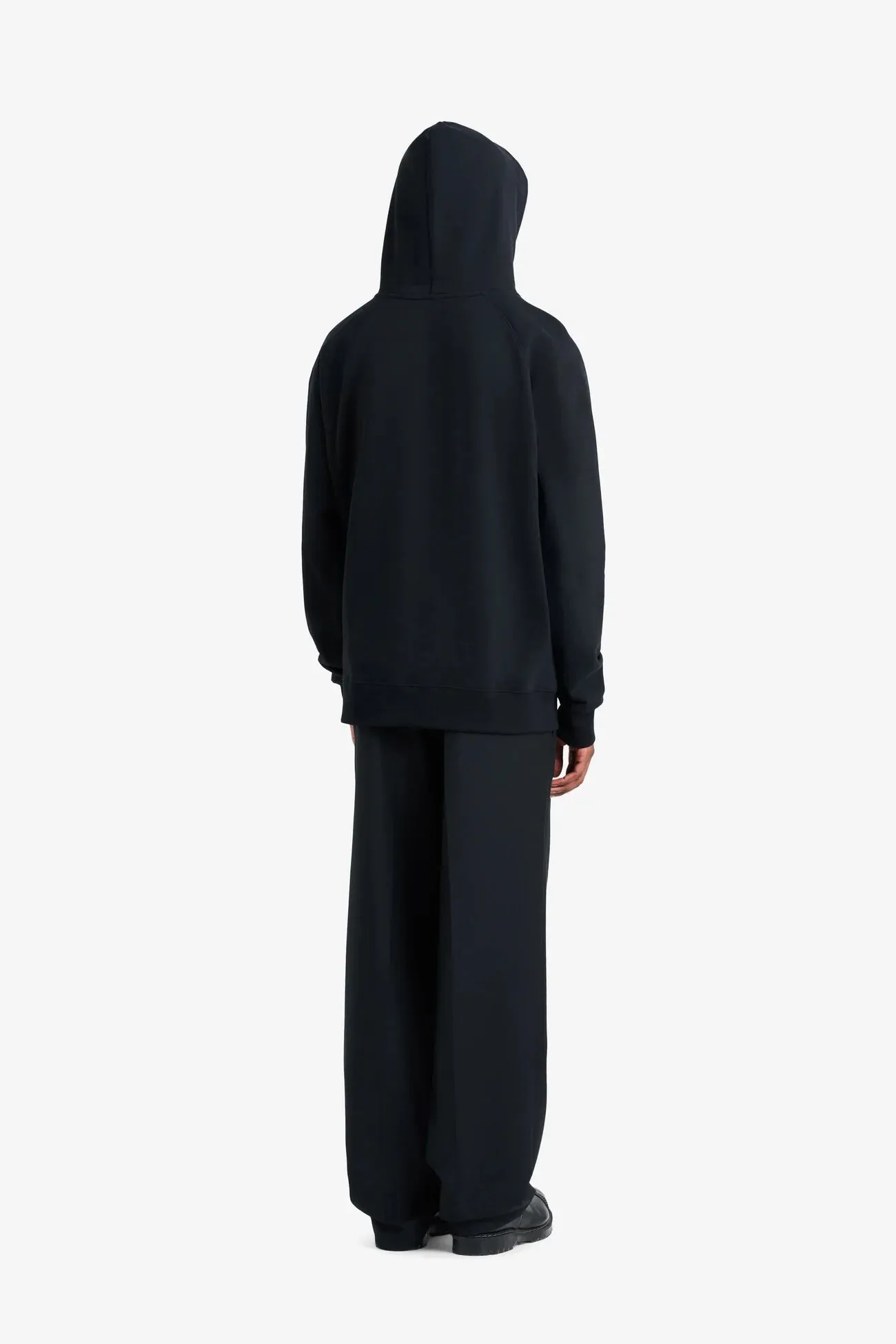 Etudes Studio - Loose Hoodie Big E - Black