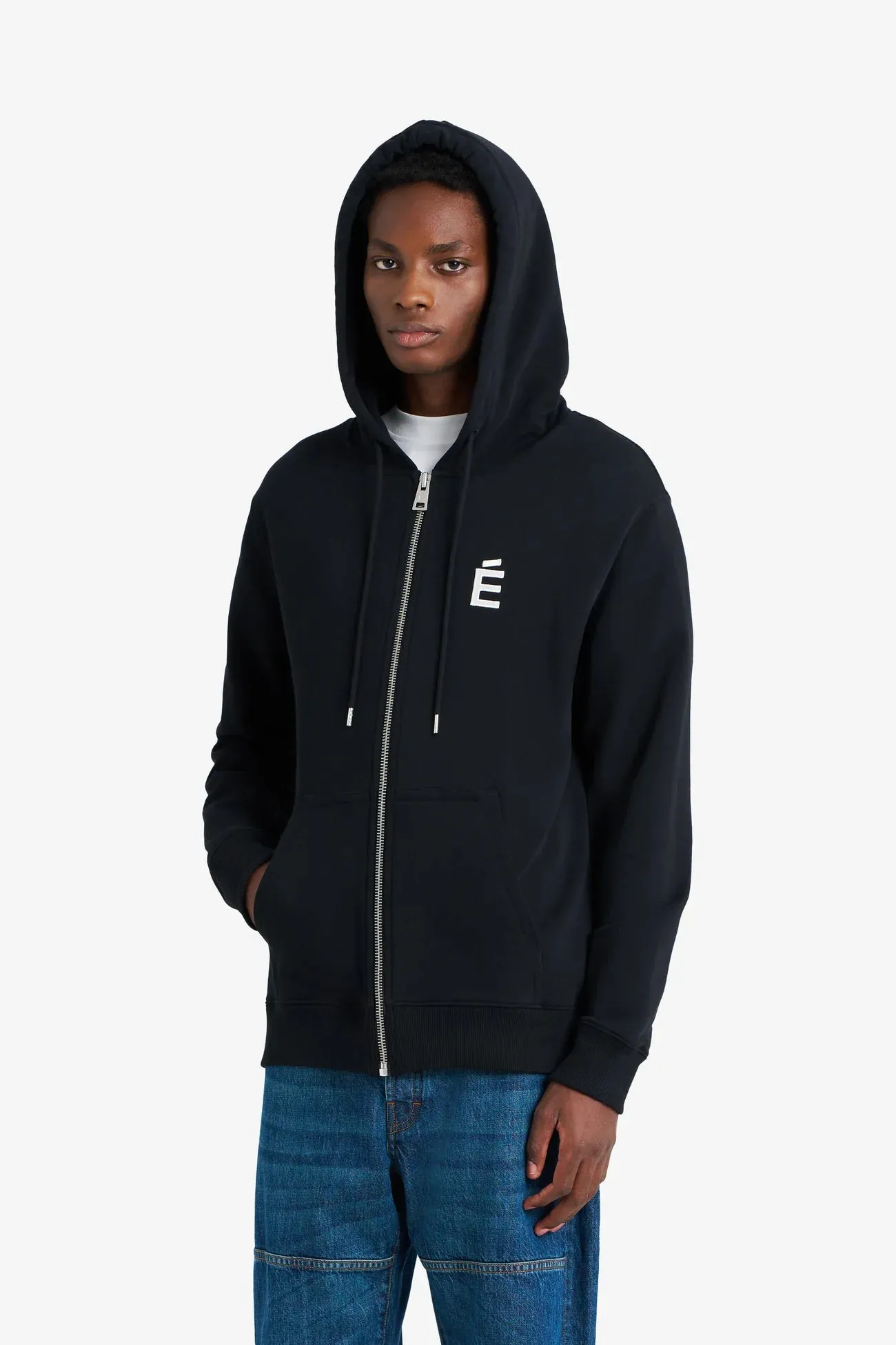 Etudes Studio - Regular Zip Hoodie E - Black