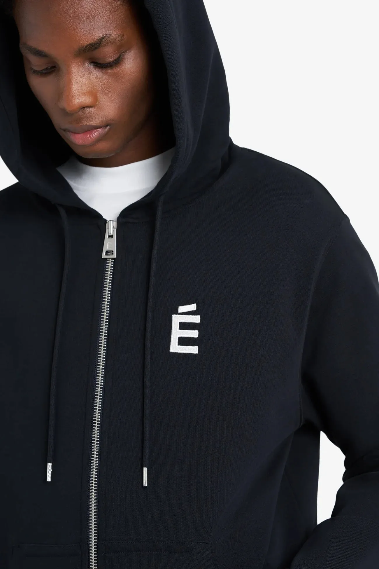 Etudes Studio - Regular Zip Hoodie E - Black