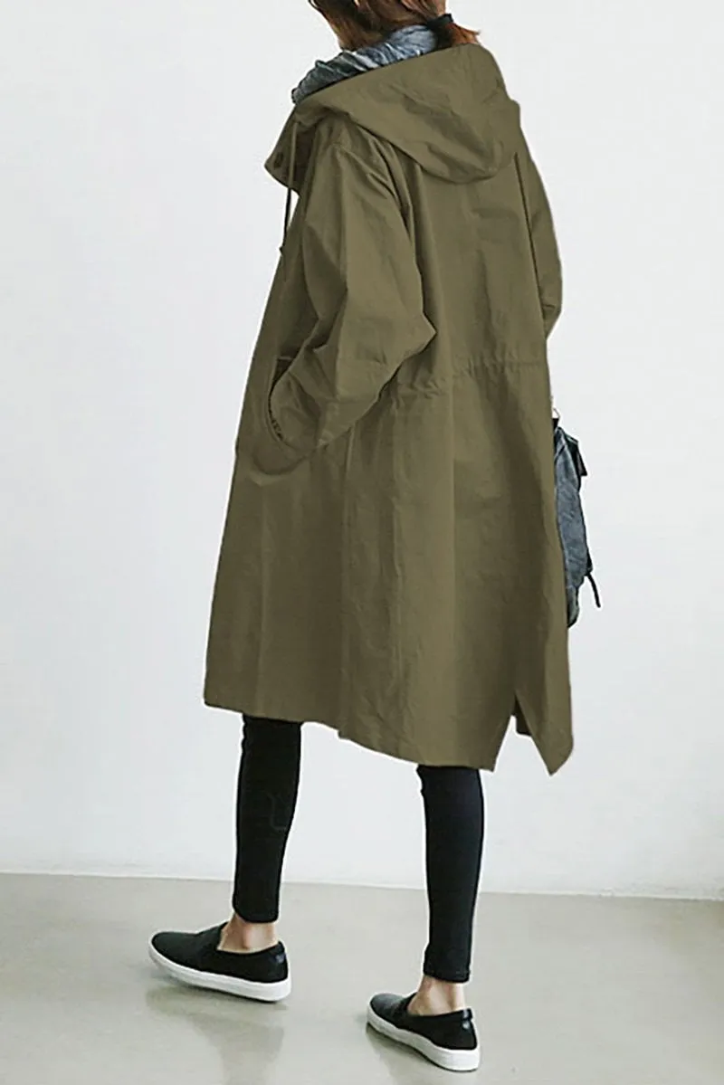 Felicita - Femme Trench Manteau - Imperméable à l'eau