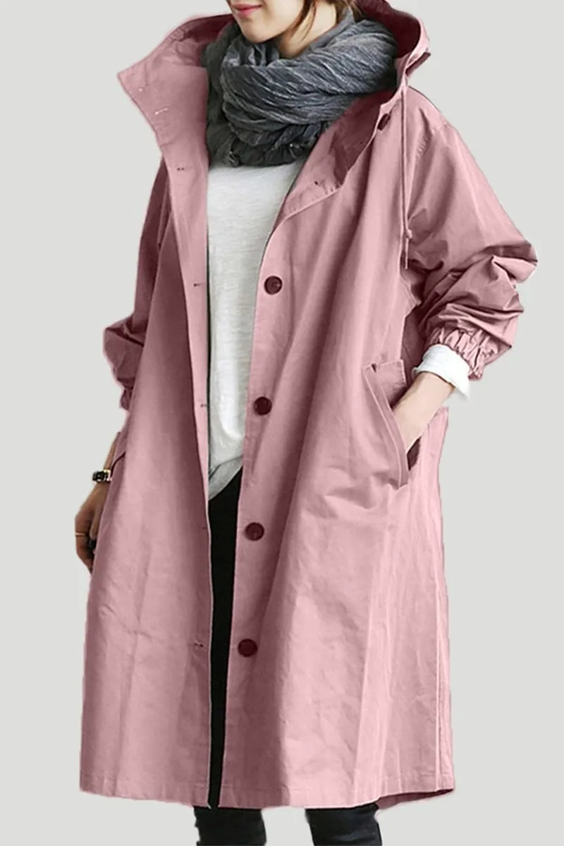 Felicita - Femme Trench Manteau - Imperméable à l'eau