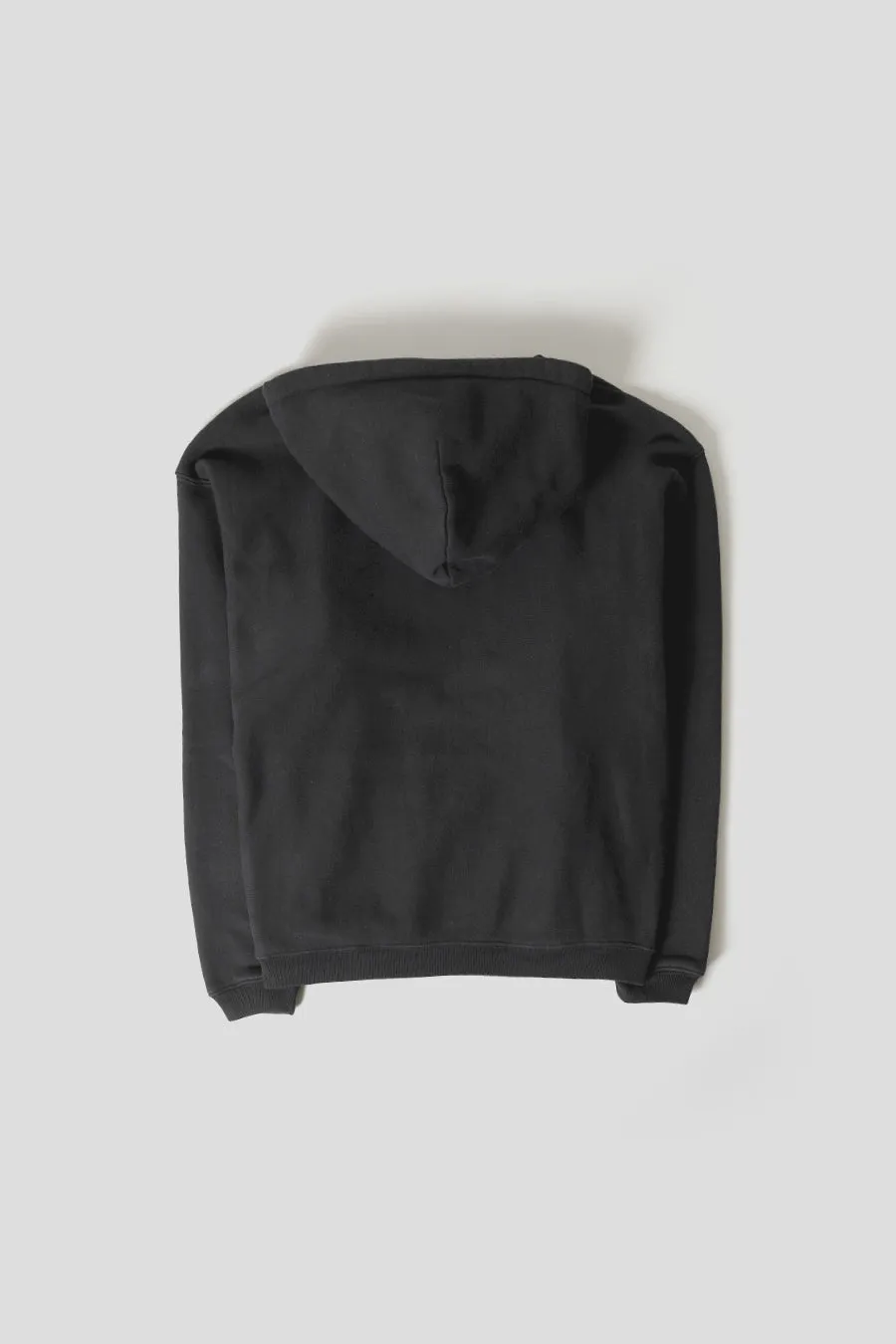 HOODIE EMBROIDERED RELAXED NOIR DELAV