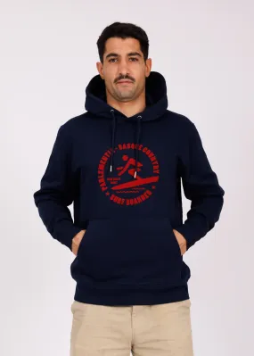 Hoodie navy - red Myth