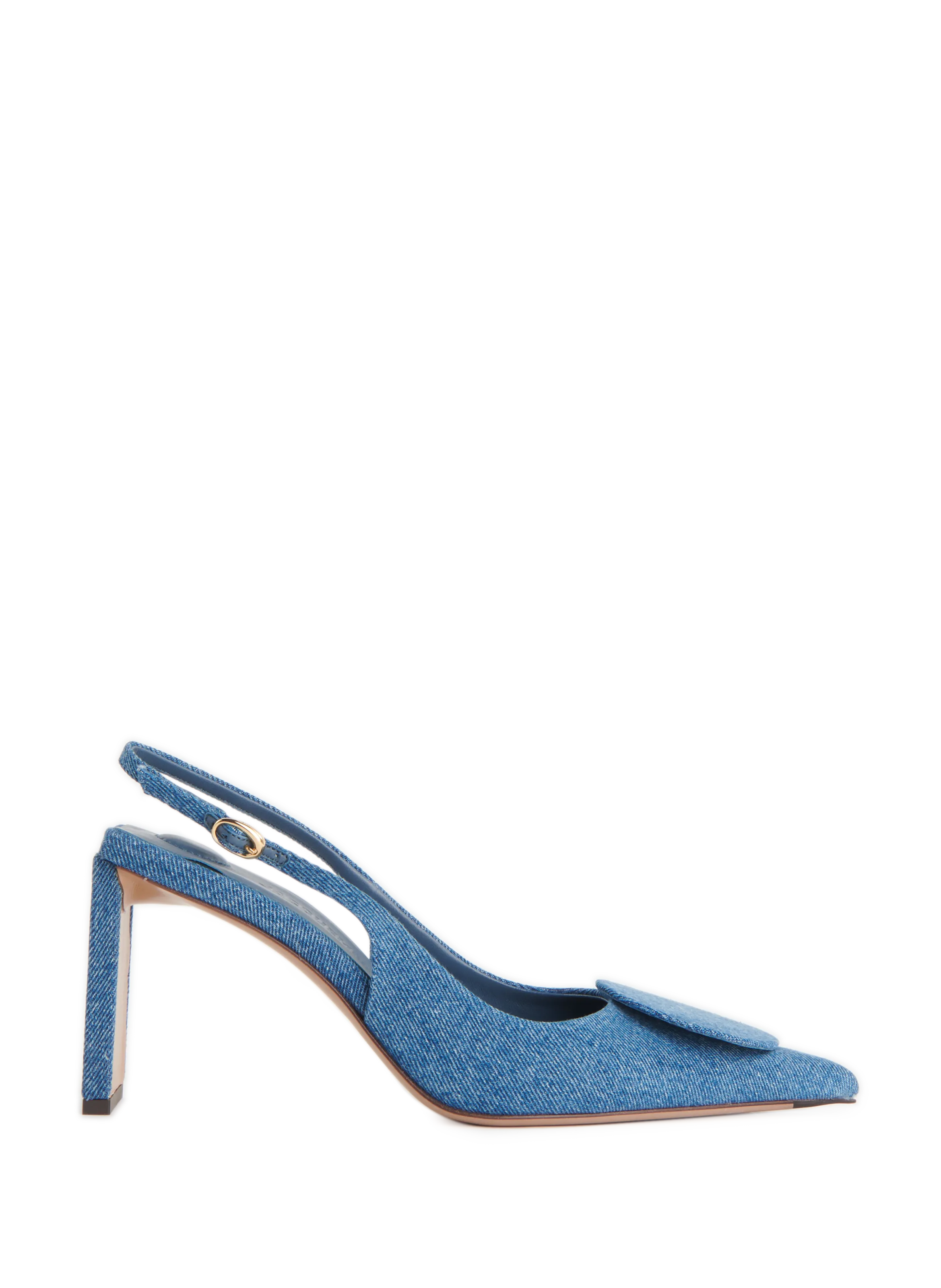 JACQUEMUS  Escarpins Slingback Duelo - Bleu