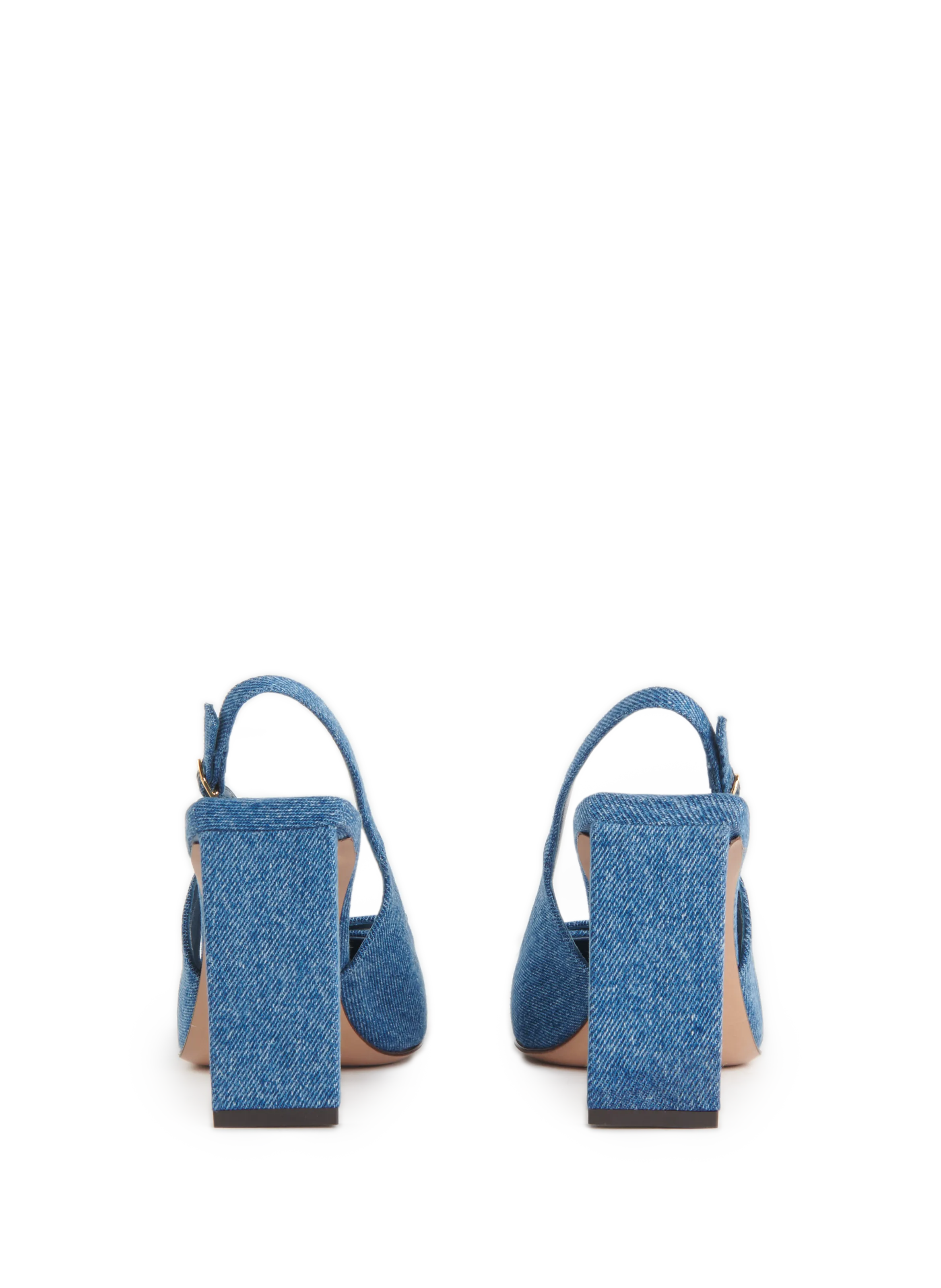 JACQUEMUS  Escarpins Slingback Duelo - Bleu