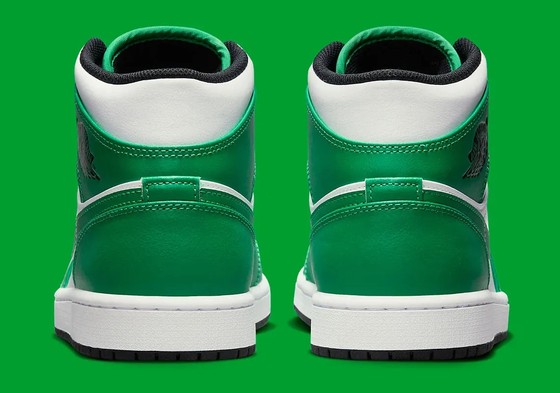 Jordan 1 Mid Lucky Green