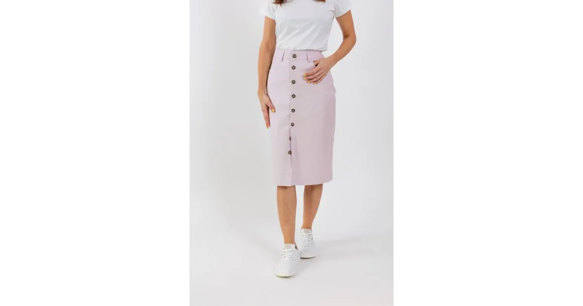 Jupe midi pour femme Be Lenka Essentials - Light Lilac