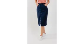 Jupe midi pour femme Be Lenka Essentials - Navy