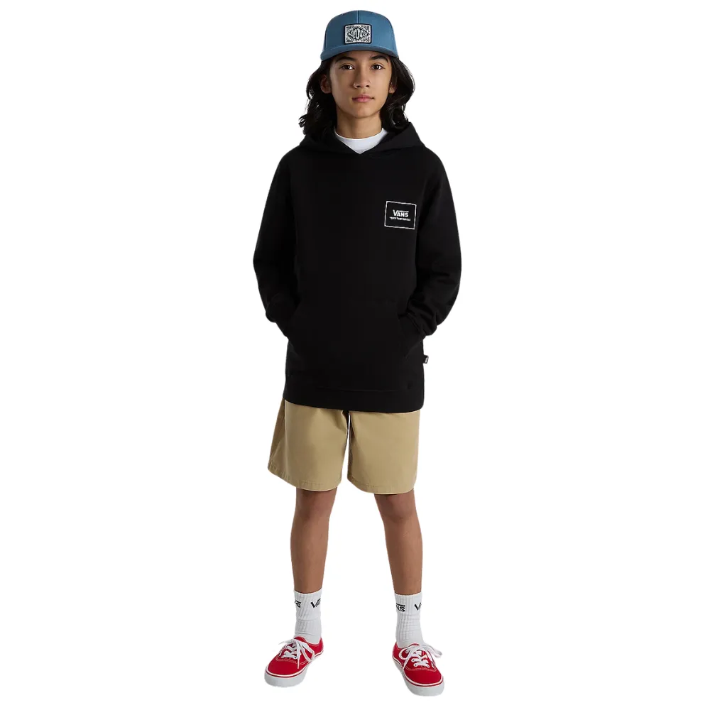 Kids Print Box 2.0 Pullover Hoodie Noir