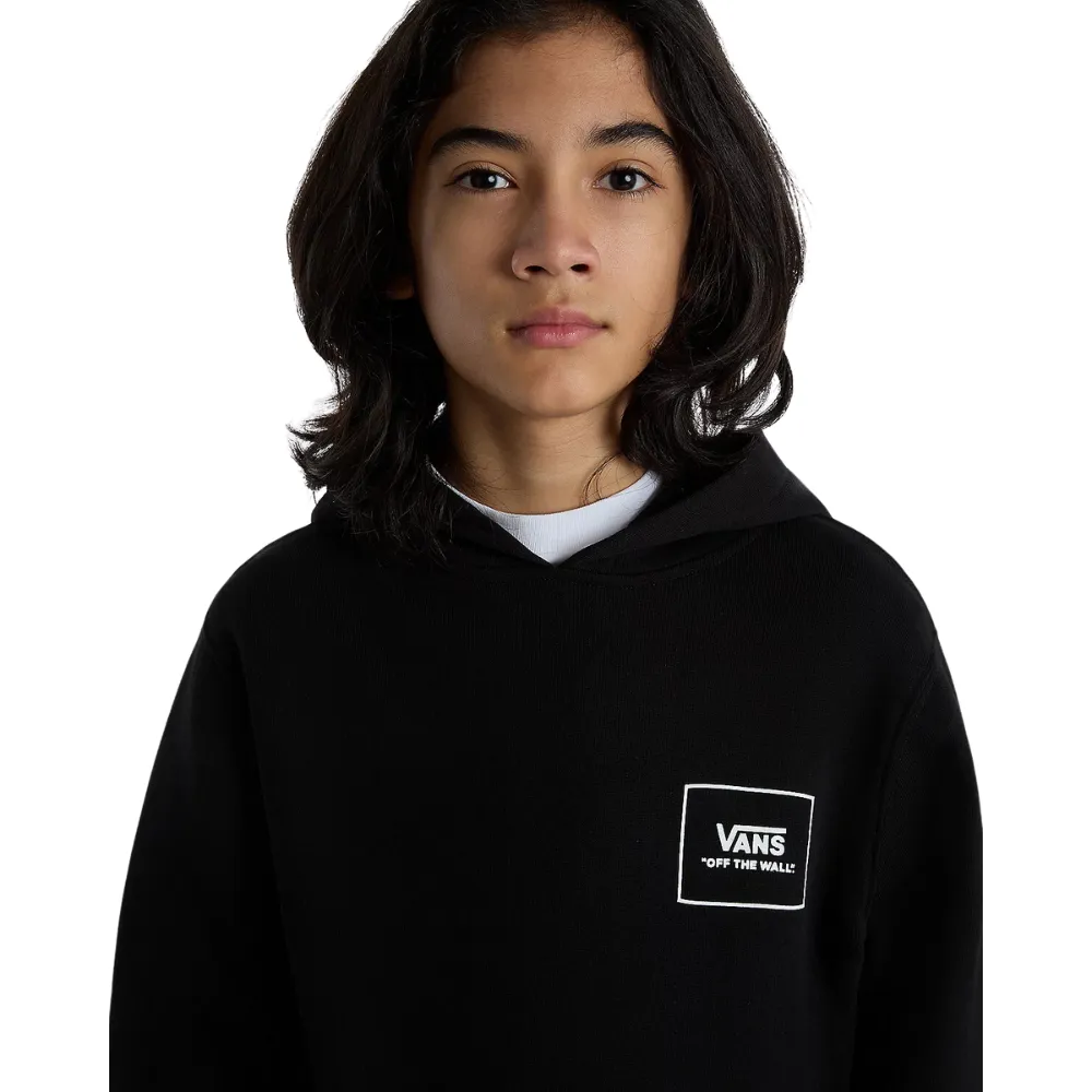 Kids Print Box 2.0 Pullover Hoodie Noir