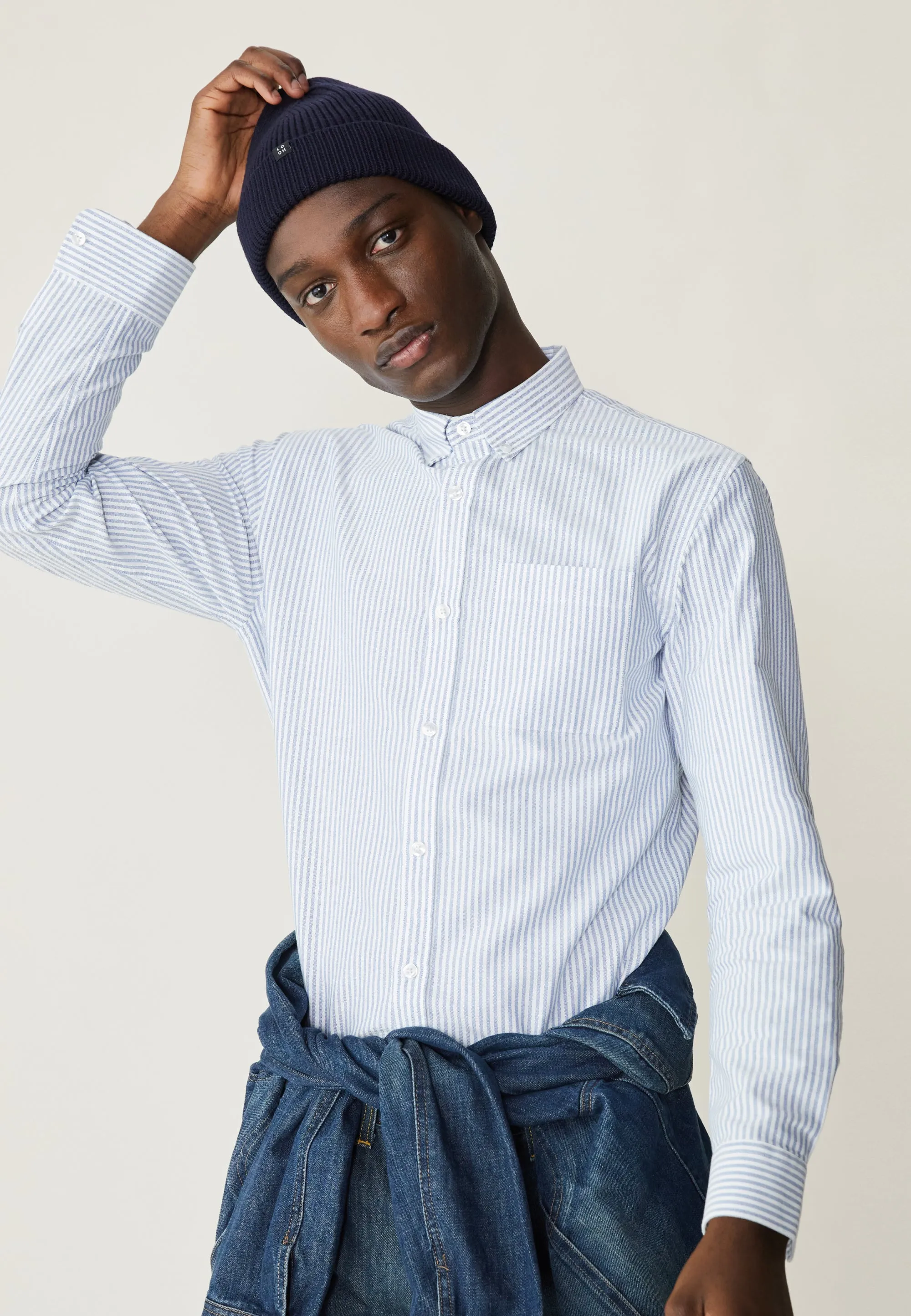 La chemise oxford à poche