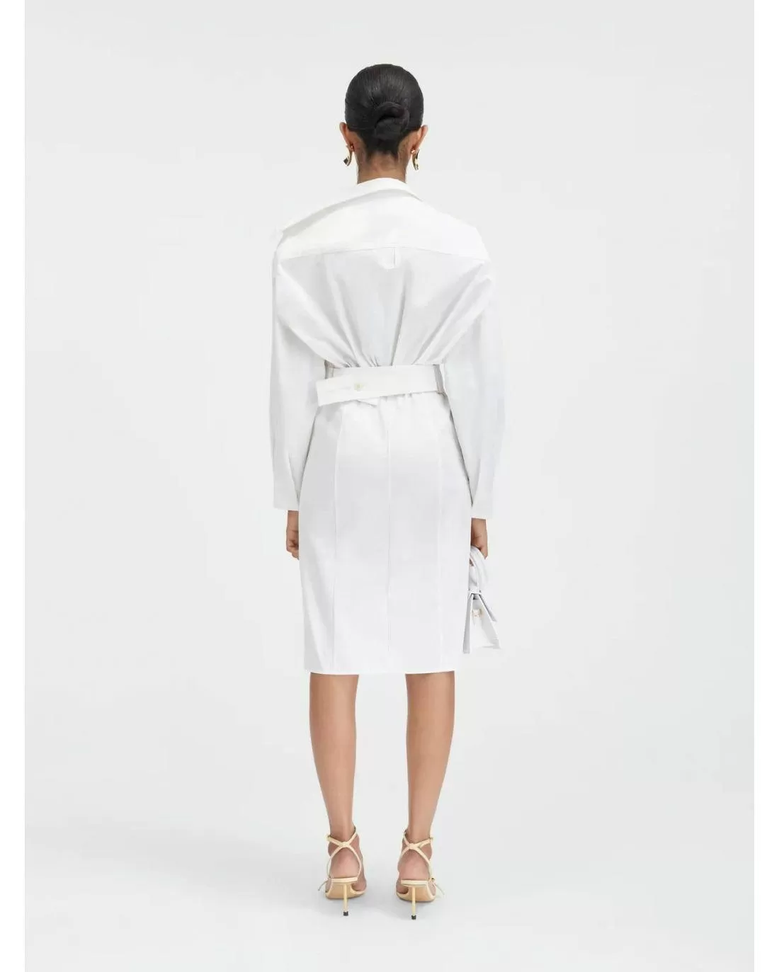 LA ROBE CHEMISE WHITE - Jacquemus | Chez Maman Rouen