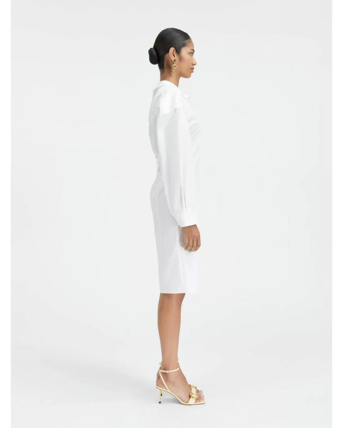 LA ROBE CHEMISE WHITE - Jacquemus | Chez Maman Rouen