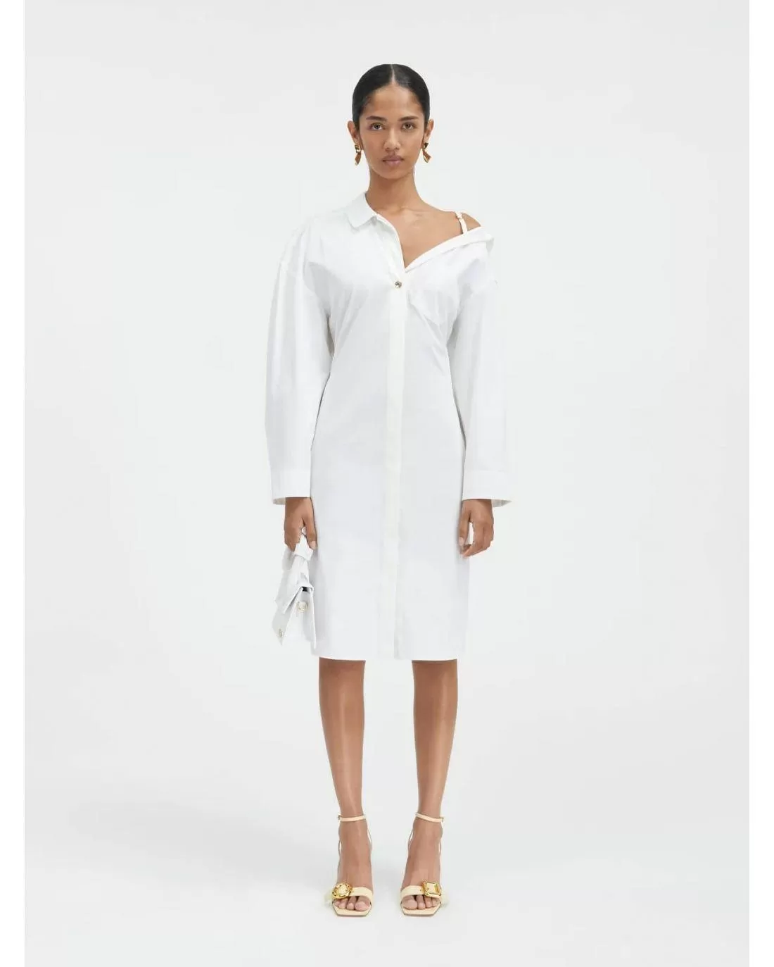 LA ROBE CHEMISE WHITE - Jacquemus | Chez Maman Rouen