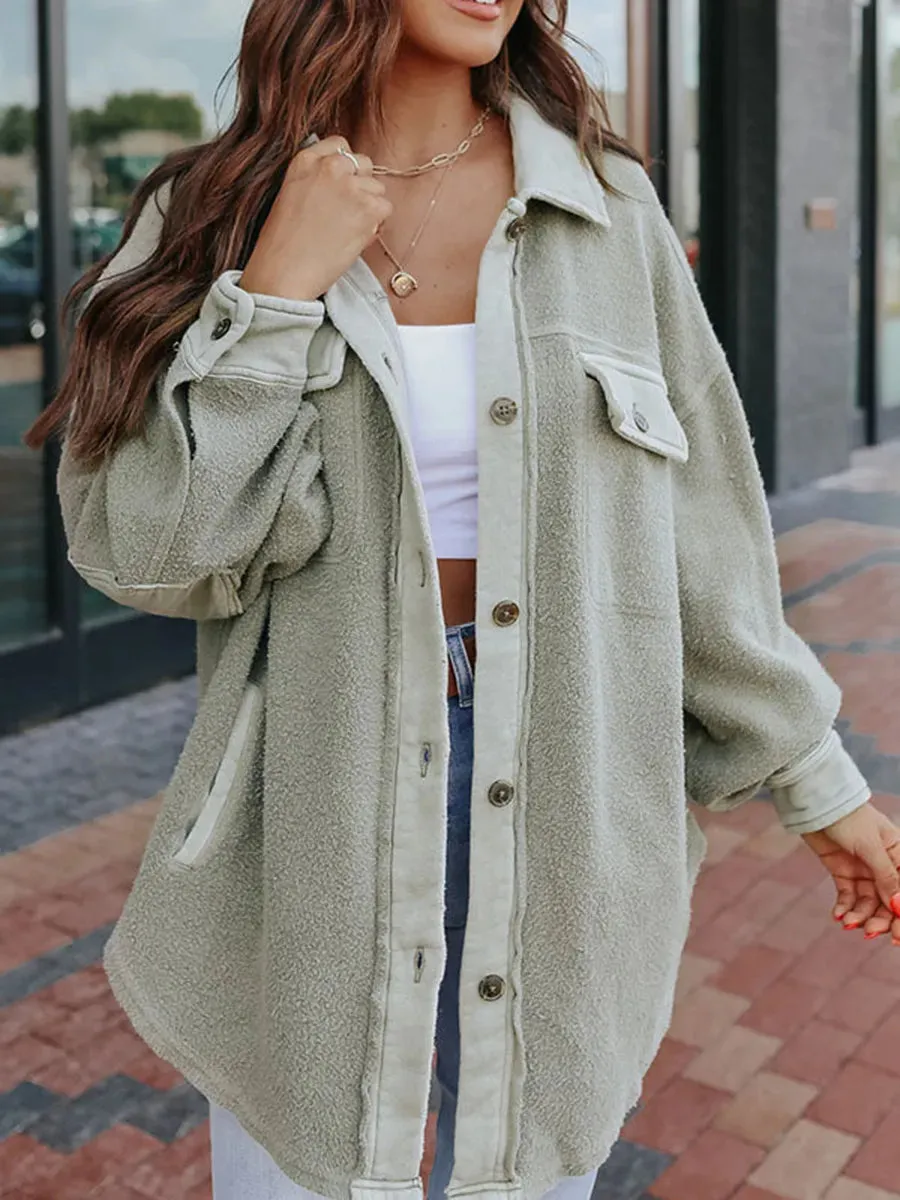 Laura | Manteau Oversize à Boutons