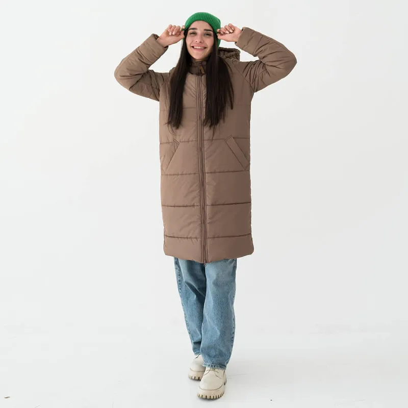 Manteau de portage et de grossesse 3-en-1 Cappuccino Love and Carry