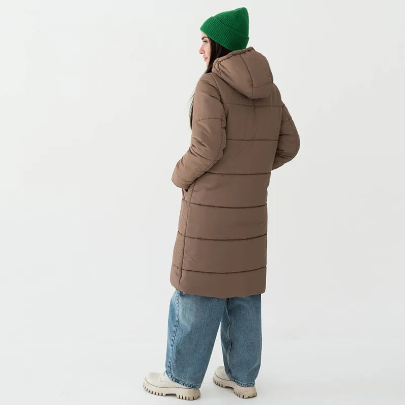 Manteau de portage et de grossesse 3-en-1 Cappuccino Love and Carry